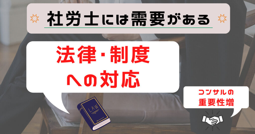 法改正や制度改革は毎年のようにある