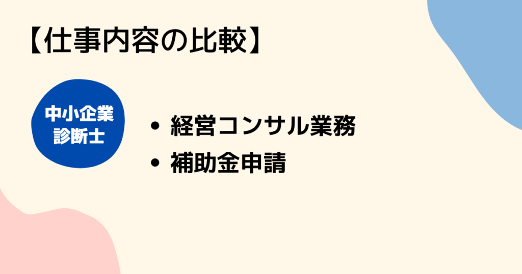 中小企業診断士の仕事内容