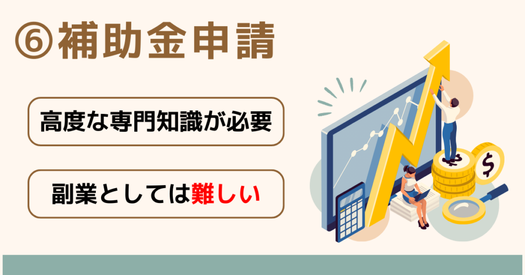 補助金申請｜成功すれば高額報酬