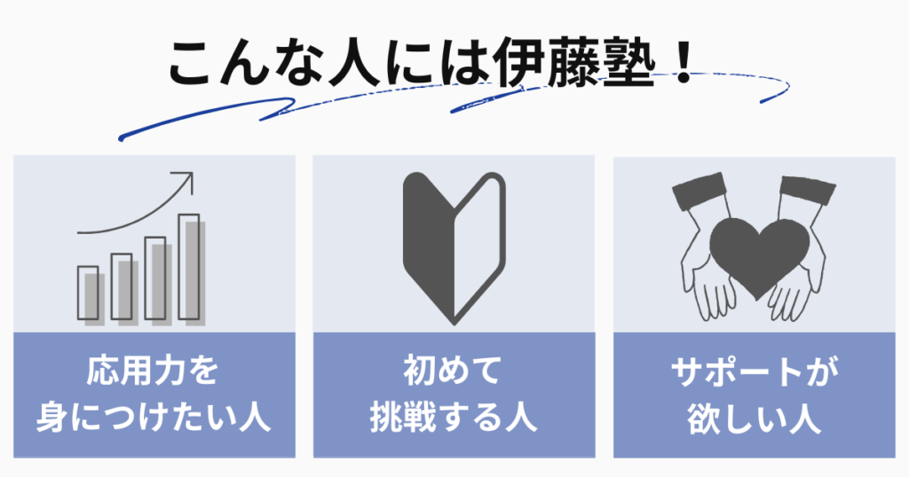 伊藤塾社労士講座がおすすめな人