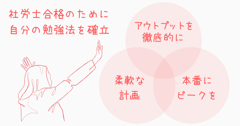 まとめ：LECを中心に「自分に合った勉強法」で社労士合格