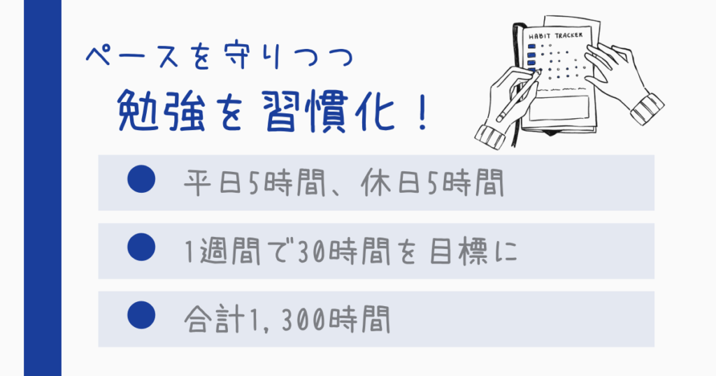勉強スケジュールと生活のバランス
