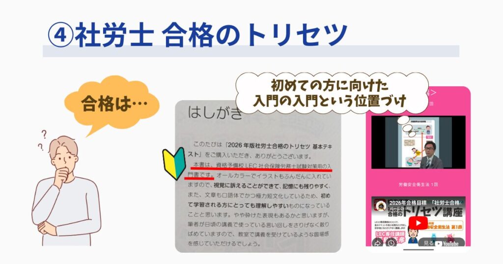 入門書として位置づけなので合格レベルには難しい?