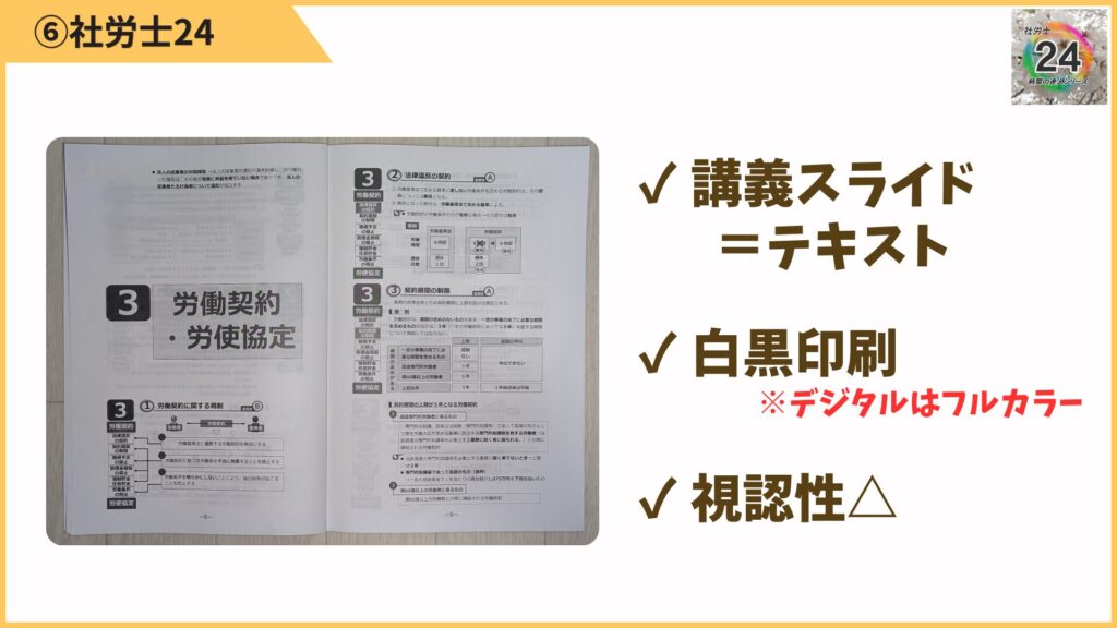 中身は講義をそのまま紙に落とし込んだ作りです。
図やスライド風の配置が多いので、紙が白黒だと少し見づらく感じる場面もあります。