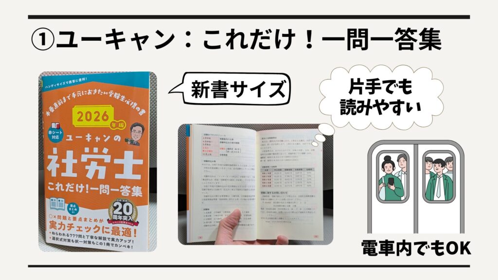 コンパクトで持ち運びやすく、スキマ時間に最適