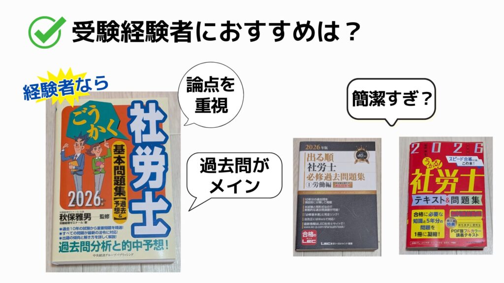 受験経験者には「ごうかく社労士」がおすすめ