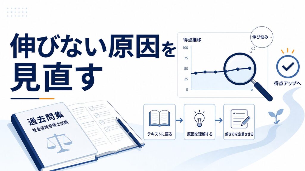 過去問を解いても点数が伸びない人が見直したいこと