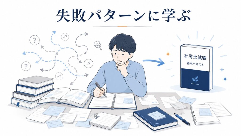 合格者インタビューから見えた失敗パターン