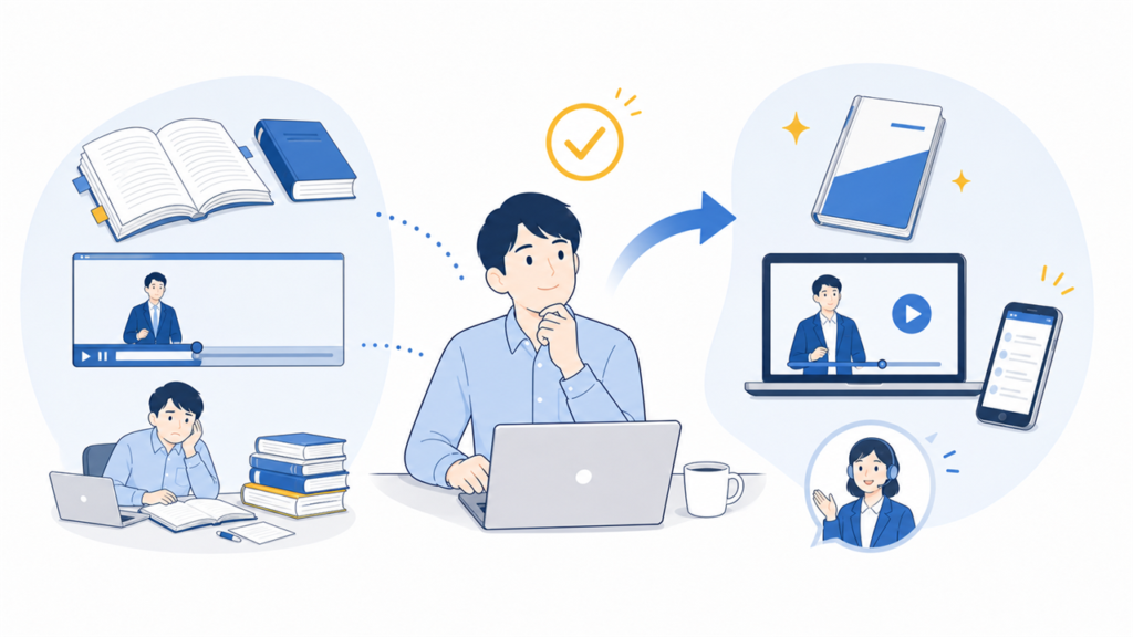 講座を変えるべき再受験生
