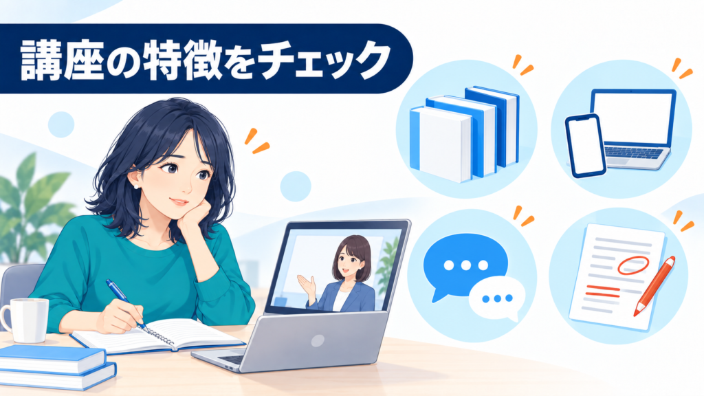 キャリカレ社労士講座の基本情報・特徴