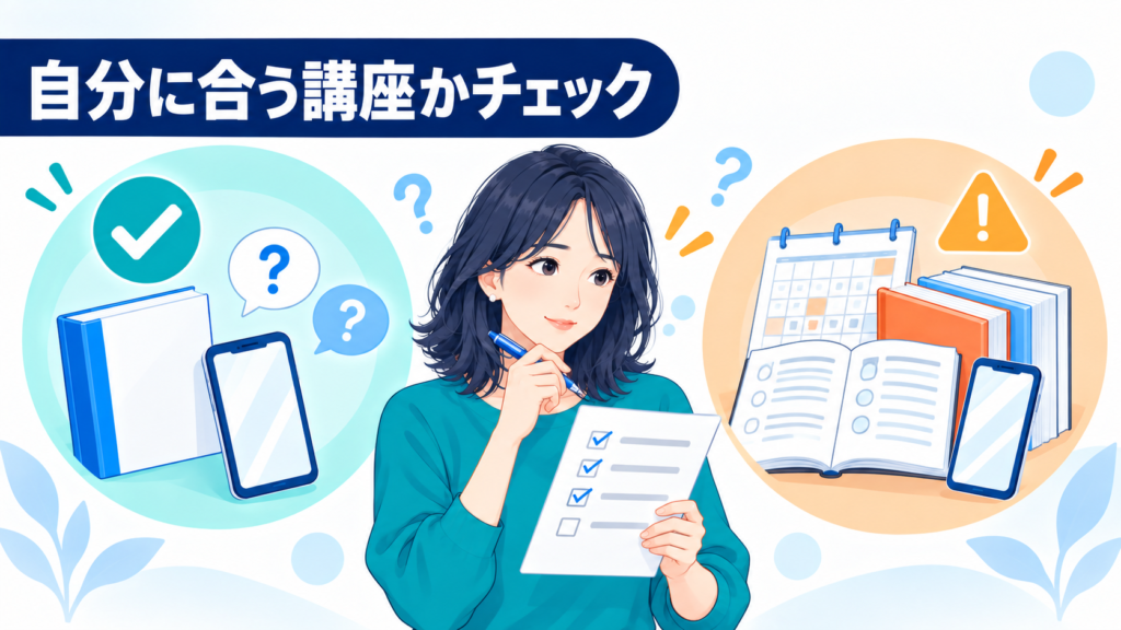 キャリカレ社労士講座がおすすめな人・おすすめしない人